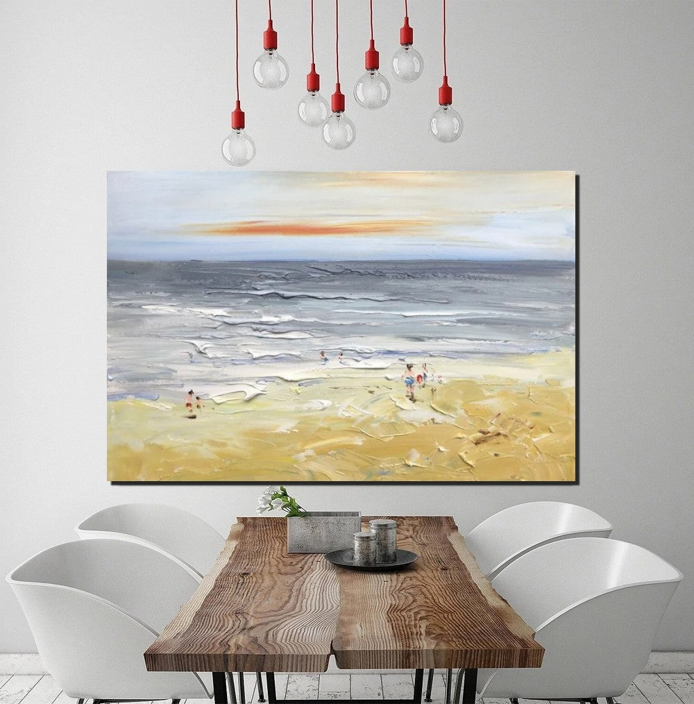 Simple Painting Ideas for Dining Room, Acrylic Painting on Canvas