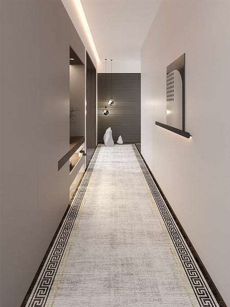 Narrow Long Hallway Runners, Modern Long Hallway Runners, Entryway Runner Rugs, Long Narrow Runner Rugs, Entrance Hallway Runner Carpet-Grace Painting Crafts