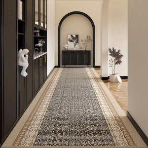 Non Slip Modern Long Hallway Runners, Extra Long Hallway Runners, Contepmorary Runner Rugs, Long Narrow Runner Rugs, Modern Entryway Runner Rug Ideas-Grace Painting Crafts