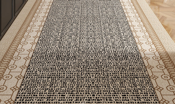 Non Slip Modern Long Hallway Runners, Extra Long Hallway Runners, Contepmorary Runner Rugs, Long Narrow Runner Rugs, Modern Entryway Runner Rug Ideas-Grace Painting Crafts