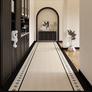 Washable Entryway Runner Rug Ideas, Kitchen Runner Rugs, Long Narrow Runner Rugs, Easy Care Contemporary Modern Long Hallway Runners-Grace Painting Crafts