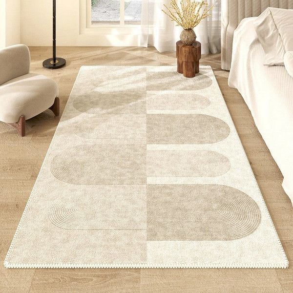 Large Modern Rugs for Living Room, Contemporary Abstract Rugs under Dining Room Table, Mid Century Modern Rugs for Bedroom-Grace Painting Crafts