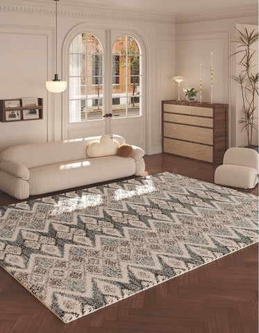 Modern Runner Rugs Next to Bed, Kitchen Runner Rugs, Bathroom Runner Rugs, Contemporary Runner Rugs for Living Room, Runner Rugs for Hallway-Grace Painting Crafts