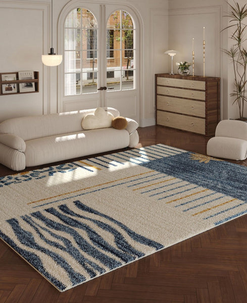 Abstract Contemporary Runner Rugs for Living Room, Modern Runner Rugs Next to Bed, Bathroom Runner Rugs, Kitchen Runner Rugs, Runner Rugs for Hallway-Grace Painting Crafts