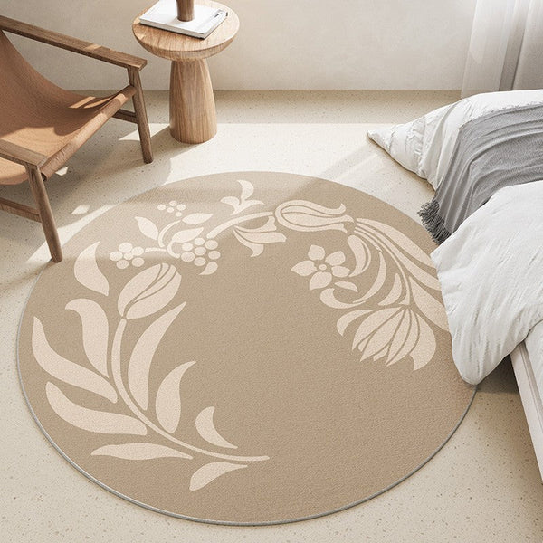 Large Modern Rugs in Living Room, Contemporary Modern Rugs in Bedroom, Dining Room Modern Rugs, Round Modern Rugs under Coffee Table-Grace Painting Crafts