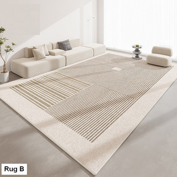 Unique Modern Rugs for Living Room, Contemporary Modern Rugs for Dining Room, Extra Large Modern Rugs for Bedroom-Grace Painting Crafts