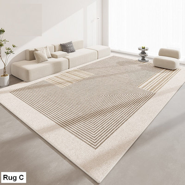 Unique Modern Rugs for Living Room, Contemporary Modern Rugs for Dining Room, Extra Large Modern Rugs for Bedroom-Grace Painting Crafts