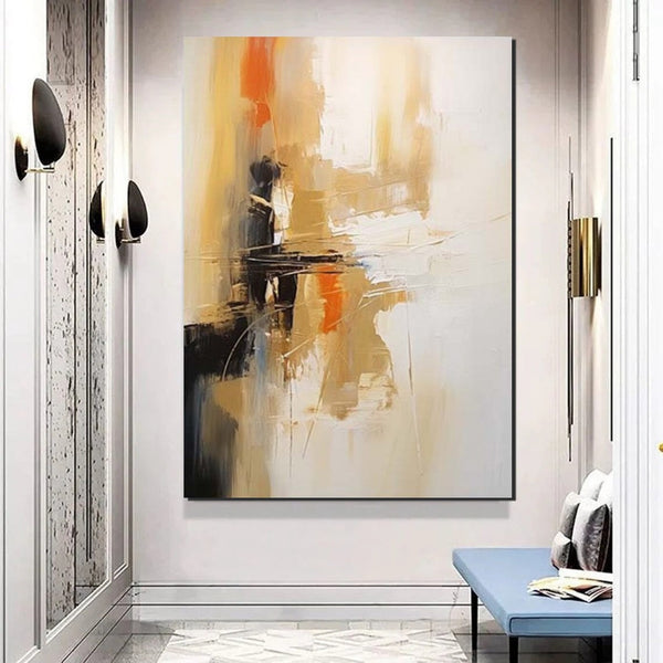 Dining Room Wall Art Paintings, Simple Modern Art, Wall Art Paintings, Buy Paintings Online, Simple Abstract Painting, Large Paintings for Bedroom-Grace Painting Crafts