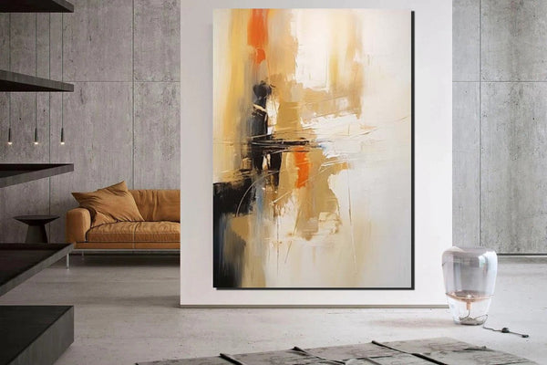 Dining Room Wall Art Paintings, Simple Modern Art, Wall Art Paintings, Buy Paintings Online, Simple Abstract Painting, Large Paintings for Bedroom-Grace Painting Crafts