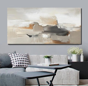 Bedroom Acrylic Painting, Living Room Wall Painting, Simple Painting Ideas, Contemporary Art Painting, Modern Paintings, Large Canvas Painting-Grace Painting Crafts