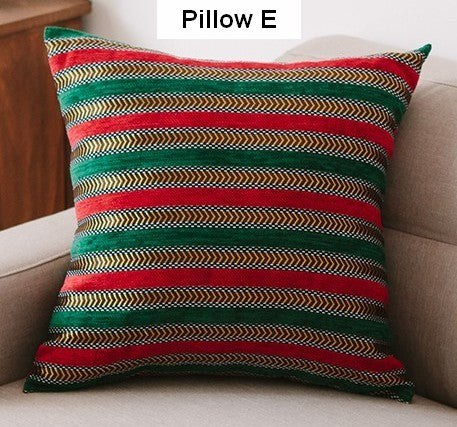 Decorative Throw Pillows for Living Room, Bohemian Style Chenille Pillow Cover, Bohemian Decorative Sofa Pillows-Grace Painting Crafts