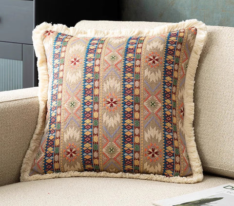 Oversized Decorative Throw Pillows, Bohemian Decorative Sofa Pillows for Living Room, Extra Large Modern Geometric Pillows, Oriental Throw Pillow for Couch-Grace Painting Crafts