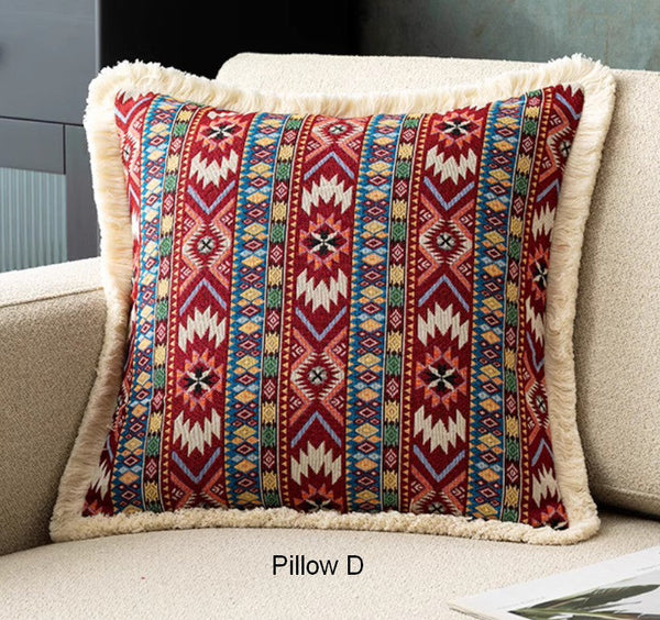 Oversized Decorative Throw Pillows, Bohemian Decorative Sofa Pillows for Living Room, Extra Large Modern Geometric Pillows, Oriental Throw Pillow for Couch-Grace Painting Crafts