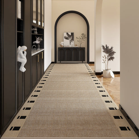 Extra Long Hallway Runners, Modern Long Hallway Runners, Washable Entrance Hallway Runners, Stain-resistant Non Slip Kitchen Runner Rugs-Grace Painting Crafts