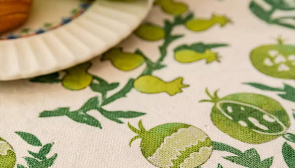 Canterbury Bell and Pomegranate Table Covers for Round Table, Large Modern Rectangle Tablecloth for Dining Table, Farmhouse Table Cloth for Oval Table-Grace Painting Crafts