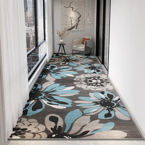 Modern Long Hallway Runners, Extra Long Narrow Runner Rugs, Bedside Long Runner Rugs, Washable Kitchen Runner Rugs, Entryway Runner Rug Ideas-Grace Painting Crafts