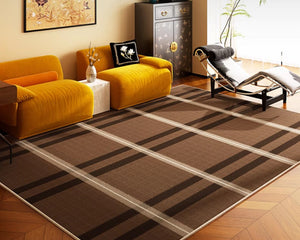 Bedroom Modern Floor Rugs, Modern Area Rug for Living Room, Mid Century Contemporary Rugs under Sofa, Large Area Rugs for Office-Grace Painting Crafts