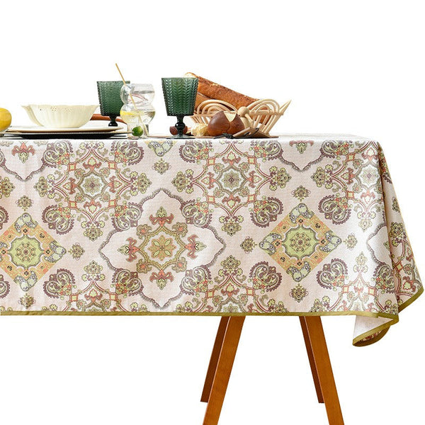 Large Rectangle Tablecloth for Dining Room Table, Rectangular Table Covers for Kitchen, Square Tablecloth for Coffee Table, Farmhouse Table Cloth, Wedding Tablecloth-Grace Painting Crafts