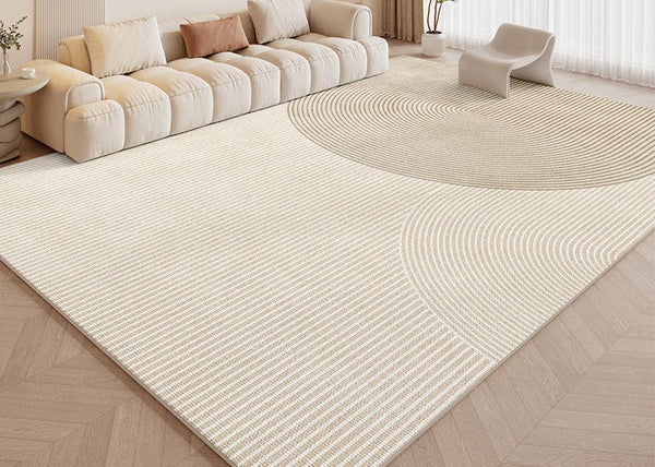 Large Modern Rugs in Living Room, Abstract Contemporary Rugs for Bedroom, Modern Rugs under Sofa, Dining Room Floor Rugs, Modern Rugs for Office-Grace Painting Crafts