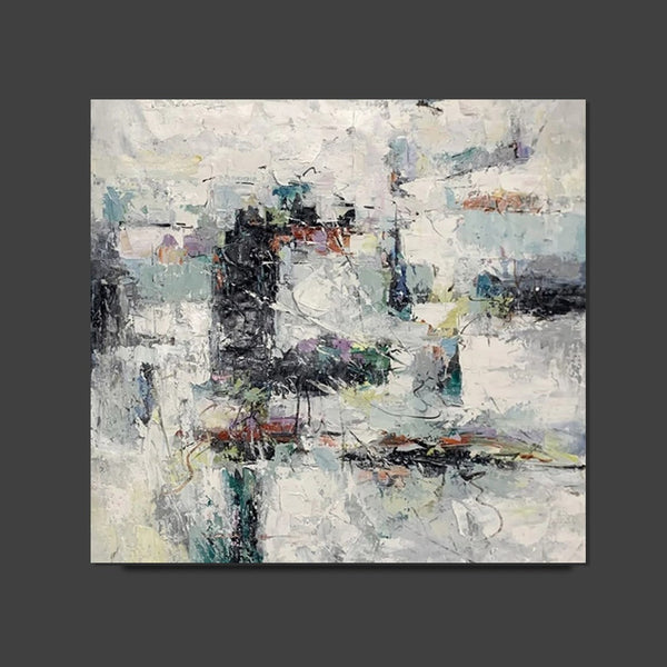 Large Simple Modern Art, Abstract Acrylic Painting, Bedroom Wall Art Paintings, Contemporary Wall Art Paintings, Acrylic Paintings for Living Room-Grace Painting Crafts