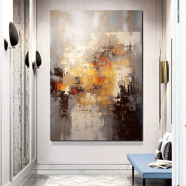 Modern Contemporary Abstract Artwork, Extra Large Wall Art Painting, Hand Painted Acrylic Painting, Acrylic Painting for Living Room, Buy Paintings Online-Grace Painting Crafts