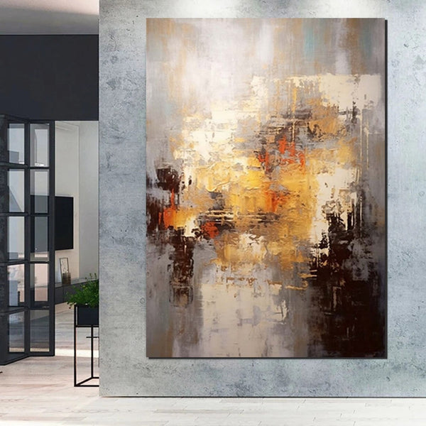 Modern Contemporary Abstract Artwork, Extra Large Wall Art Painting, Hand Painted Acrylic Painting, Acrylic Painting for Living Room, Buy Paintings Online-Grace Painting Crafts