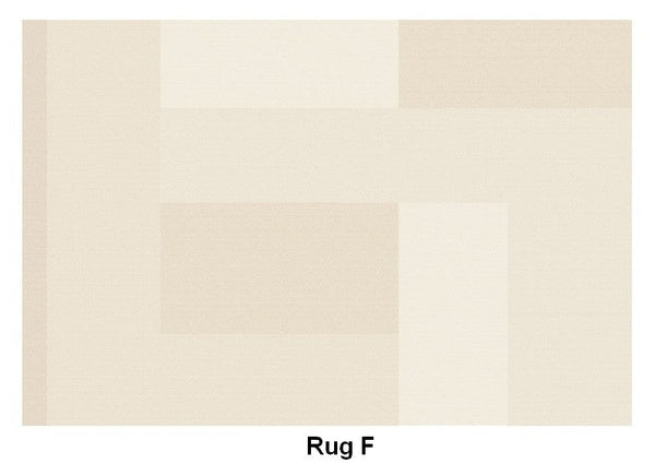 Bedroom Modern Rugs, Cream Color Geometric Modern Rugs, Modern Rugs for Dining Room, Contemporary Soft Rugs for Living Room-Grace Painting Crafts