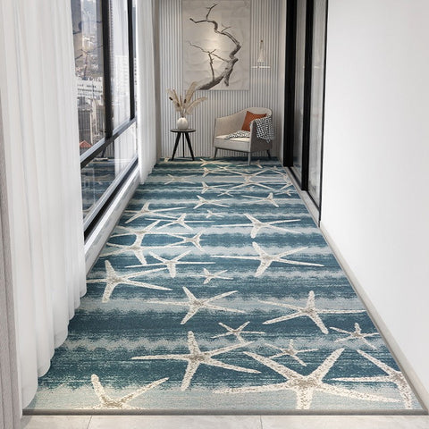 Entrance Hallway Runners, Extra Long Narrow Runner Rugs, Easy Care Contemporary Modern Long Hallway Runners, Washable Entryway Runner Rug Ideas, Kitchen Runner Rugs-Grace Painting Crafts