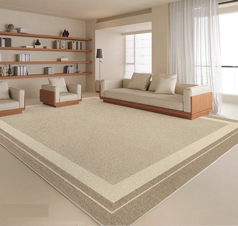 Living Room Modern Rugs, Bedroom Contemporary Soft Rugs, Rectangular Modern Rugs under Sofa, Modern Rugs for Office, Dining Room Floor Carpets-Grace Painting Crafts