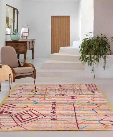 Bedroom Vintage Rugs, Morocco Rugs for Dining Room, Vintage Persian Rugs, Extra Large Traditional Colorful Moroccan Rug, Oversized Area Rugs for Living Room-Grace Painting Crafts