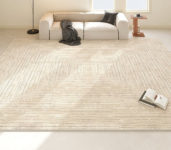 Bedroom Modern Rugs, Large Modern Rugs for Sale, Modern Area Rug in Living Room, Contemporary Floor Carpets under Sofa-Grace Painting Crafts