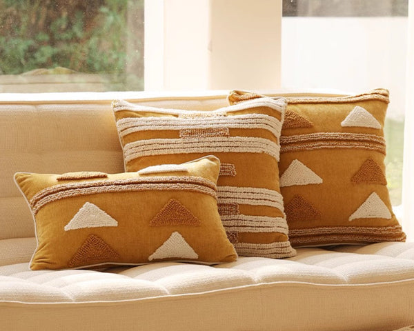 Modern Square Sofa Pillows Covers, Modern Sofa Cushion, Decorative Modern Pillows for Couch, Decorative Pillows for Living Room-Grace Painting Crafts