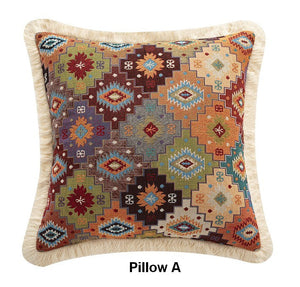 Bohemian Decorative Sofa Pillows for Living Room, Flower Decorative Pillows for Bedroom, Extra Large Modern Geometric Pillows-Grace Painting Crafts