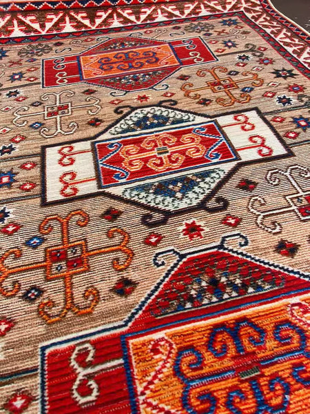 Morocco Area Rugs for Living Room, Persain Rugs for Bedroom, Traditional Colorful Persian Rugs, Vintage Area Rugs for Dining Room-Grace Painting Crafts