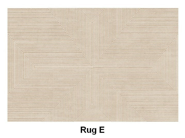 Bedroom Modern Rugs, Modern Living Room Area Rugs, Soft Modern Rugs under Coffee Table, Modern Rugs for Dining Room Table, Geometric Floor Carpets-Grace Painting Crafts