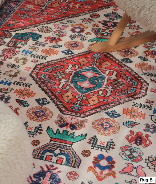 Persain Rugs for Dining Room, Oversized Area Rugs for Living Room, Extra Large Vintage Persian Rugs, Antique Persian Rug, Vintage Rugs for Bedroom-Grace Painting Crafts