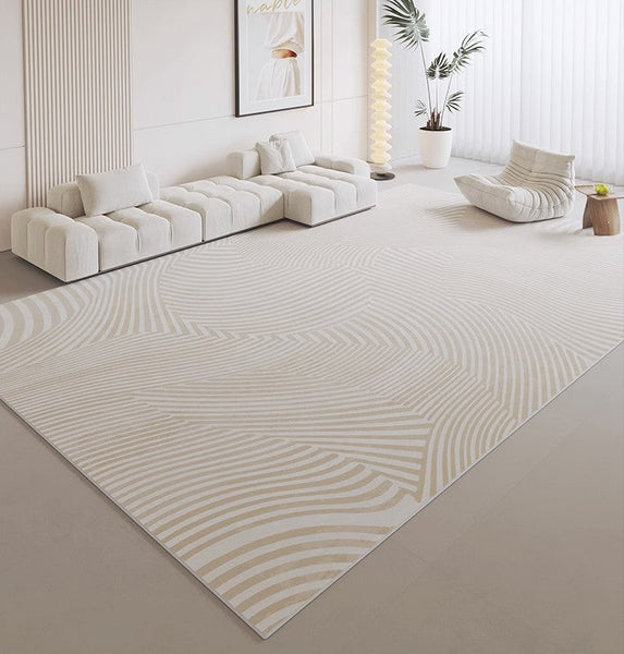 Large Modern Area Rugs in Living Room, Bedroom Contemporary Modern Rugs, Modern Rugs in Dining Room Area, Large Geometric Carpets-Grace Painting Crafts