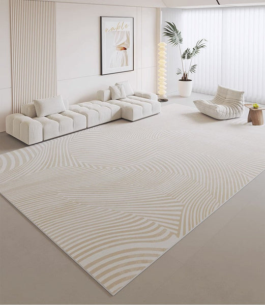 Large Modern Area Rugs in Living Room, Bedroom Contemporary Modern Rugs, Modern Rugs in Dining Room Area, Large Geometric Carpets-Grace Painting Crafts