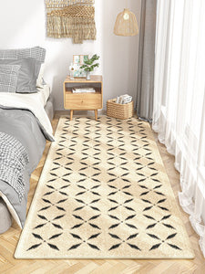 Modern Runner Rugs Next to Bed, Bathroom Runner Rugs, Contemporary Runner Rugs for Living Room, Hallway Runner Rugs, Kitchen Runner Rugs-Grace Painting Crafts