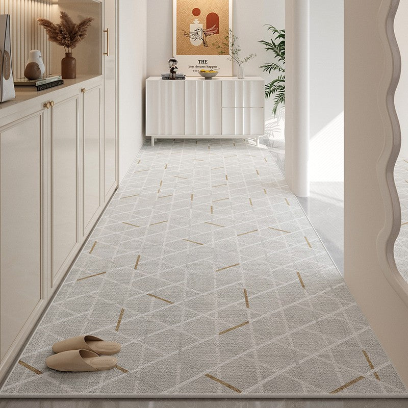 Contepmorary Modern Long Hallway Runners, Long Hallway Runners, Long Narrow Runner Rugs, Entrance Hallway Runners, Entryway Runner Rug Ideas-Grace Painting Crafts