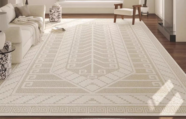 Large Modern Rugs for Living Room, Modern Rugs under Dining Room Table, Modern Carpets for Bedroom, Geometric Contemporary Modern Rugs Next to Bed-Grace Painting Crafts