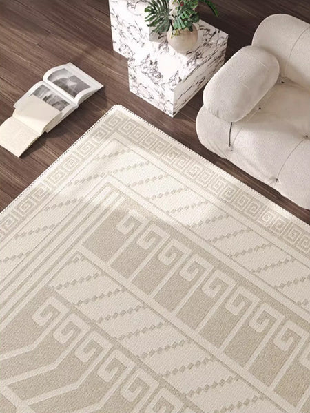 Large Modern Rugs for Living Room, Modern Rugs under Dining Room Table, Modern Carpets for Bedroom, Geometric Contemporary Modern Rugs Next to Bed-Grace Painting Crafts