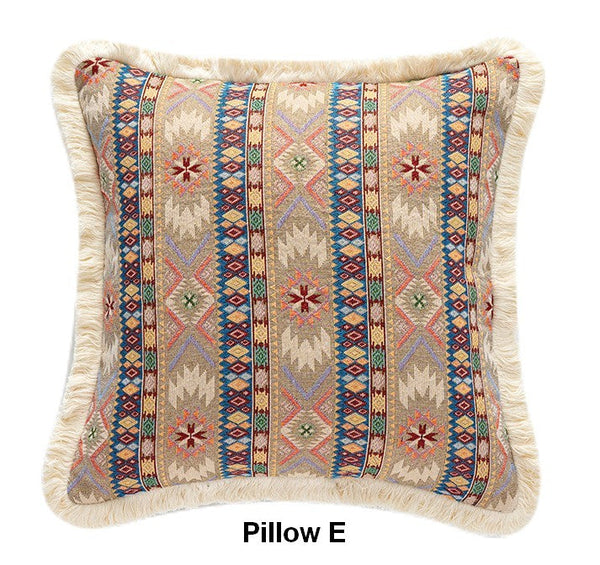 Unique Decorative Throw Pillows, Bohemian Decorative Sofa Pillows for Living Room, Extra Large Modern Geometric Pillows, Oriental Throw Pillow for Couch-Grace Painting Crafts