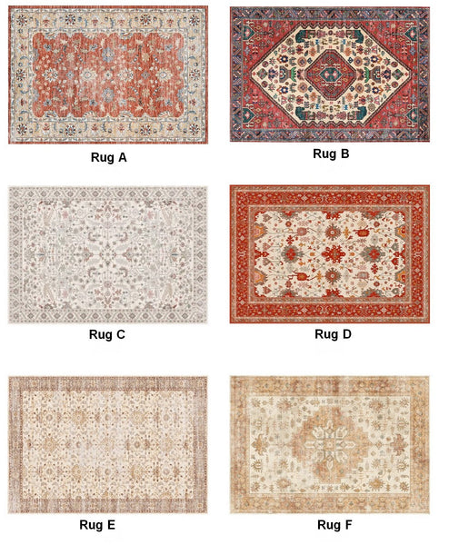 Persain Rugs for Dining Room, Oversized Area Rugs for Living Room, Extra Large Vintage Persian Rugs, Antique Persian Rug, Vintage Rugs for Bedroom-Grace Painting Crafts