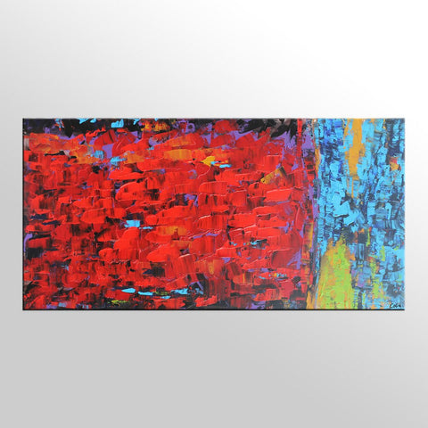 Custom Acrylic Art Painting, Large Canvas Art, Abstract Painting for Sale, Bedroom Canvas Art-Grace Painting Crafts