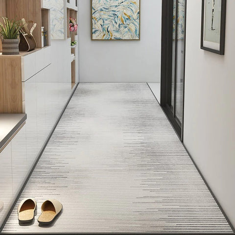 Abstrct Entrance Hallway Runners, Simple Modern Long Hallway Runners, Kitchen Runner Rugs, Entryway Runner Rug Ideas, Long Hallway Runners, Long Narrow Runner Rugs-Grace Painting Crafts