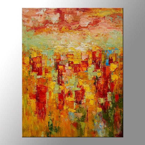 Abstract Acrylic Paintings, Abstract Painting for Living Room, Simple Modern Paintings, Custom Abstract Art Painting-Grace Painting Crafts