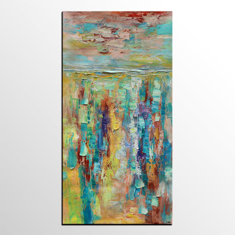 Abstract Canvas Painting, Modern Wall Art Painting, Original Abstract Painting, Custom Abstract Oil Paintings for Sale-Grace Painting Crafts