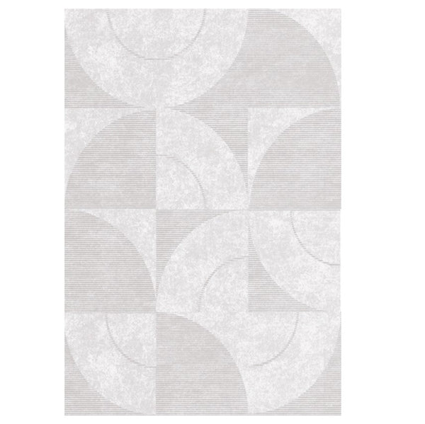 Abstract Contemporary Modern Rugs, Grey Modern Rugs for Living Room, Geometric Modern Rugs for Bedroom, Modern Rugs for Dining Room-Grace Painting Crafts