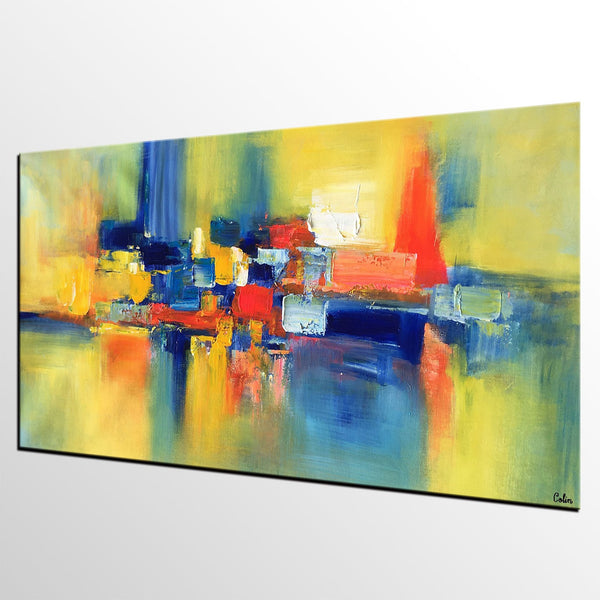 Modern Acrylic Painting, Canvas Wall Art Paintings, Abstract Painting on Canvas, Custom Large Paintings for Living Room, Original Abstract Paintings-Grace Painting Crafts